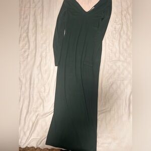 Marine Layer Dark Green Long Sleeve Jumpsuit